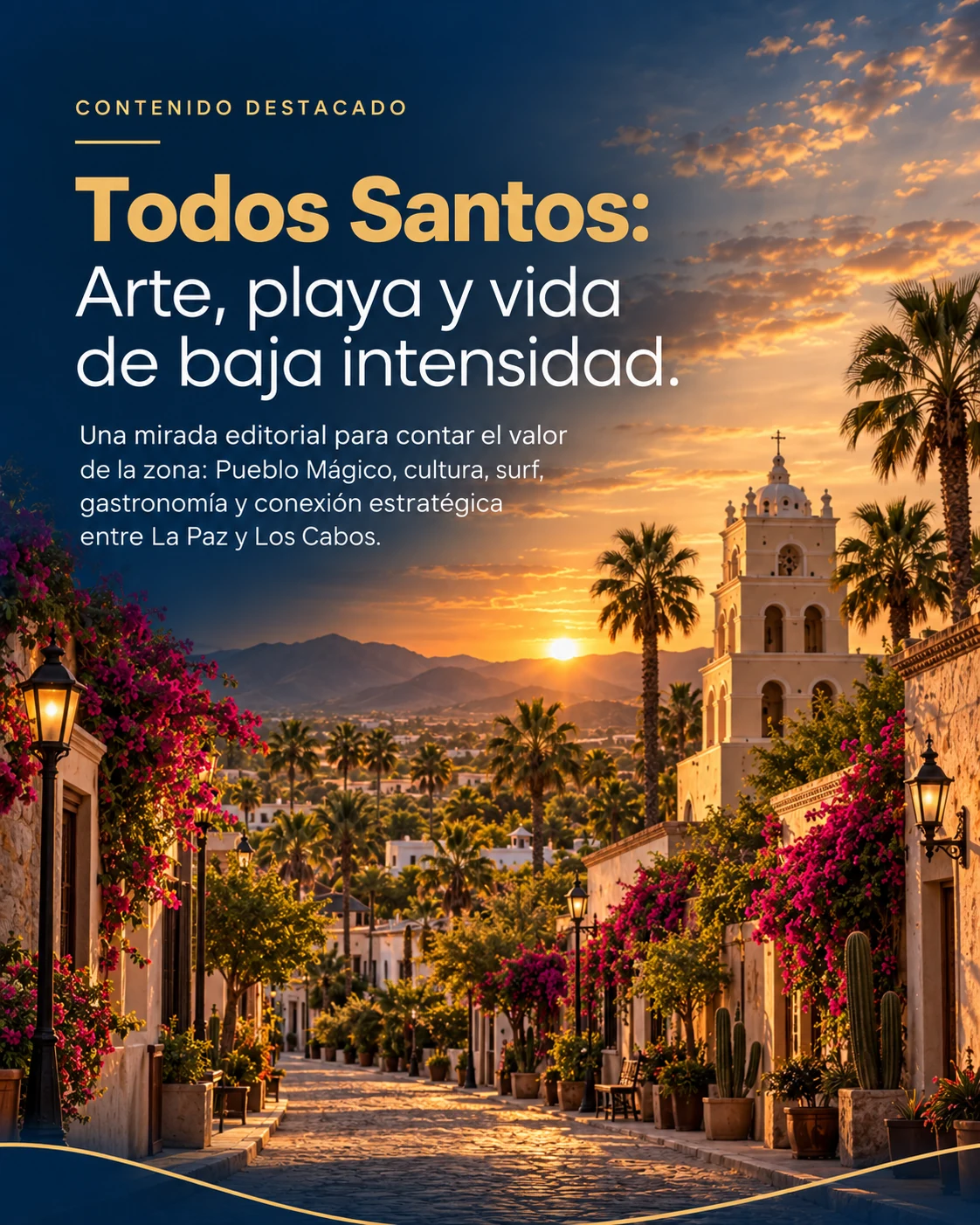 Abrir la página de Todos Santos